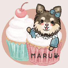 Chihuahua Maru-chan sticker