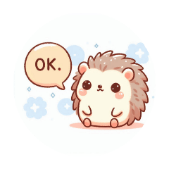 hedgehog stamp 2