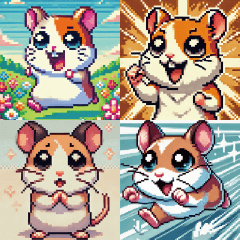 Pixel Hamster Adventures