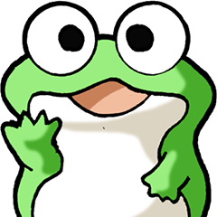 Frog sticker part 1