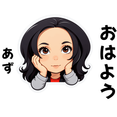 azu-san's sticker by Tsukusuta hwGR