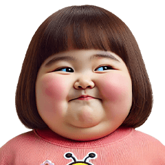 Chubby Funny face girl28 BIG(TW)