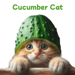 Cucumber Cat (English)