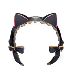 [For stamp arrangement] Cat ears