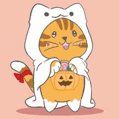 cute animals Halloween