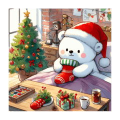 Merry Christmas to Mr. Shirokuma!