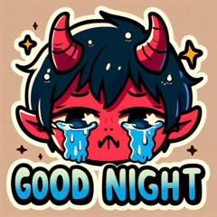 Teary Devil's Moody Stickers @SFW