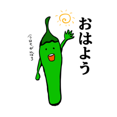 Fun daily life of shishito peppers