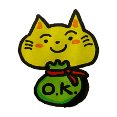 O.K.CAT&happy friends