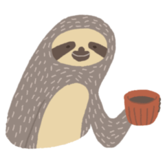 Sloth is cute