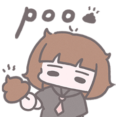 chibiyuina's daily | poo