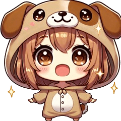 Cute Dog Chibi Sticker Pack