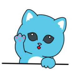 blue-blue cat