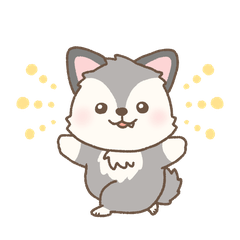 Naruse no Naruchan's mascot  Husky-kun