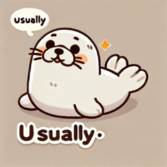 Clumsy Seal Stickers Collection @SFW