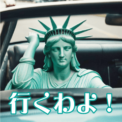 Statue of Liberty sticker!