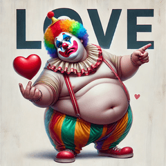 Lazy Chubby Clown