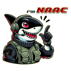 I'm NAAC the shark not an orca.