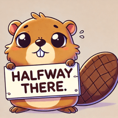 Clumsy Beaver Stickers2 @SFW