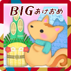 【BIG北欧風リス】毎年使える♥年末年始6