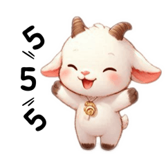 Tawan Little goat, cute and cuddly