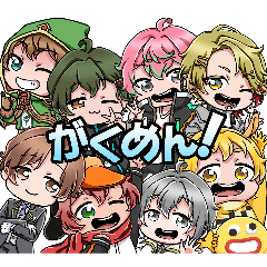 GAKUMEN Official Sticker Vol.2