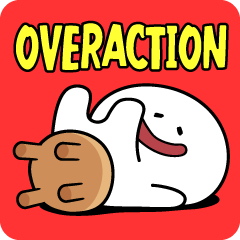 Smile Person Overaction – LINE stickers | LINE STORE