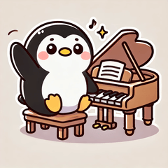 Penguin's Piano Challenge Adventure!3