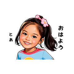 toa-san's sticker by Tsukusuta hDNA