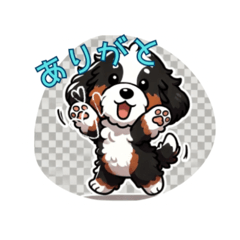 Bernedoodle stamp I