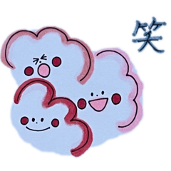 くすっと笑えるほっこりスタンプ