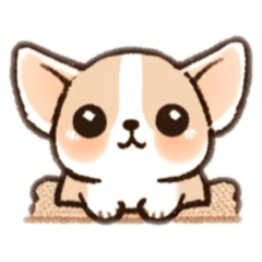 dog chihuahua howa stamp