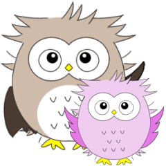 Owls: Everyday Chat Stickers (Revised)