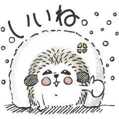 A little stupid Hedgehog,Winter Hedgehog