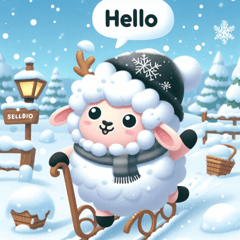 Snowy Sheep Adventure @SFW