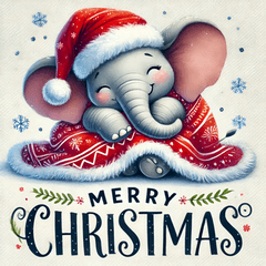 Santa Elephant