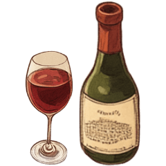 Wine lover's daily stickers-2