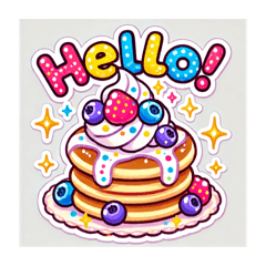 pancake parfait cutecute