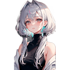 Silver-Haired Hunter Girl:Bold Beautiful