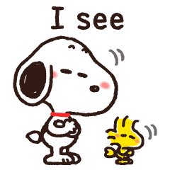 【英文版】Convienient Responses: Lovely Snoopy