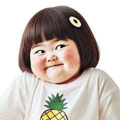 Chubby Funny face girl32 MINI