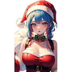 Santa Claus Girl Magic