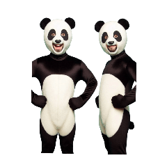 [For arrangement] Panda suit 1