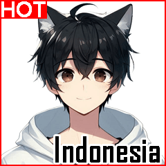 Cat Man Daily Phrases 2(Big Stickers)_ID