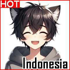 Cat Man Daily Phrases 3(Big Stickers)_ID