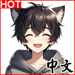 Cat Man Daily Phrases 3(Big Stickers)_TW