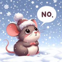 Snowy Mouse @SFW