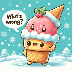 Snowy Ice Cream @SFW