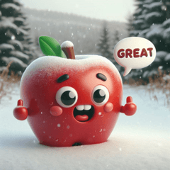 Snowy Apple @SFW