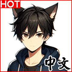 Cat Man Daily Phrases 4(Big Stickers)_TW